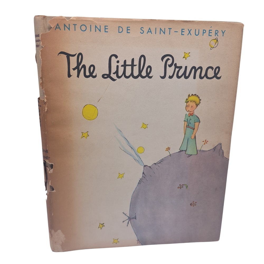 The Little Prince Antoine de Saint-Exupery Harcourt Brace Hardcover Vintage Book